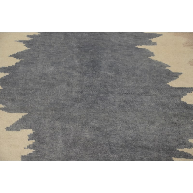 Vegetable Dye Wool Gabbeh Turkish Large Rug Handmade Wool Carpet - 14' 0'' X 10' 1''