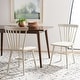 preview thumbnail 15 of 67, SAFAVIEH Winona Spindle Farmhouse Dining Chairs (Set of 2) - 20.1" x 20.3" x 32.8"