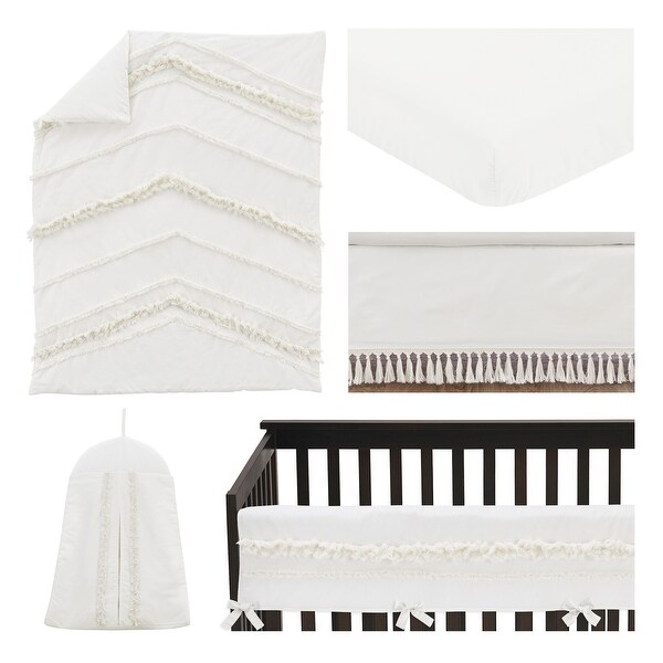 boho crib skirt