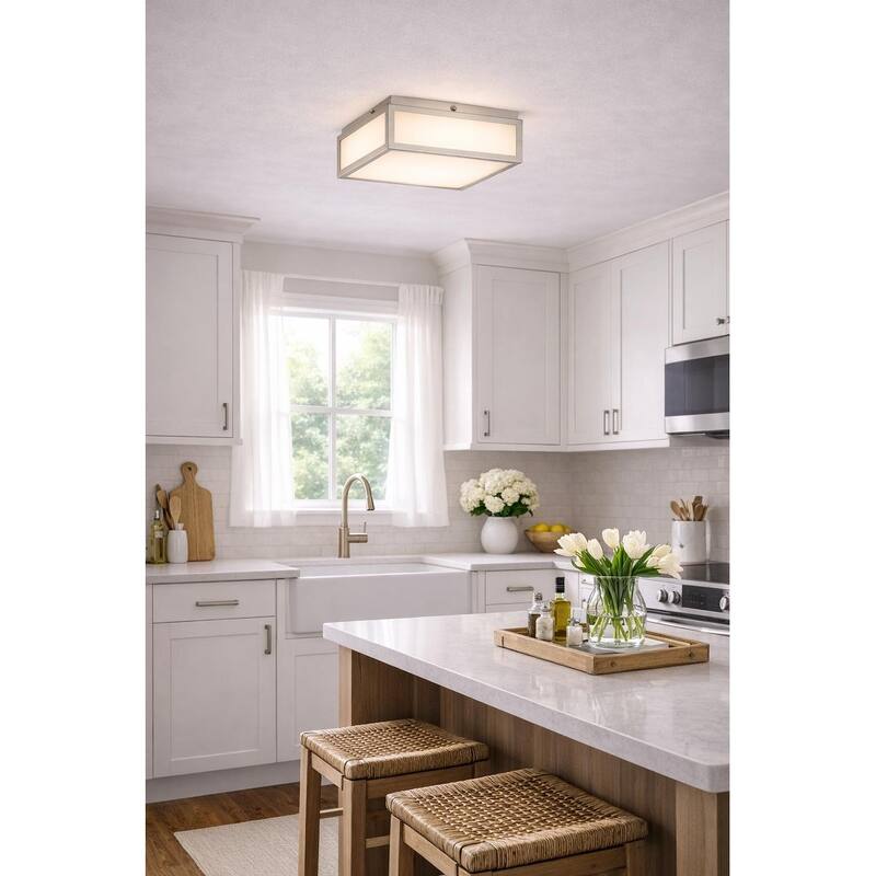 10-inches Integrated LED Flush Mount Light