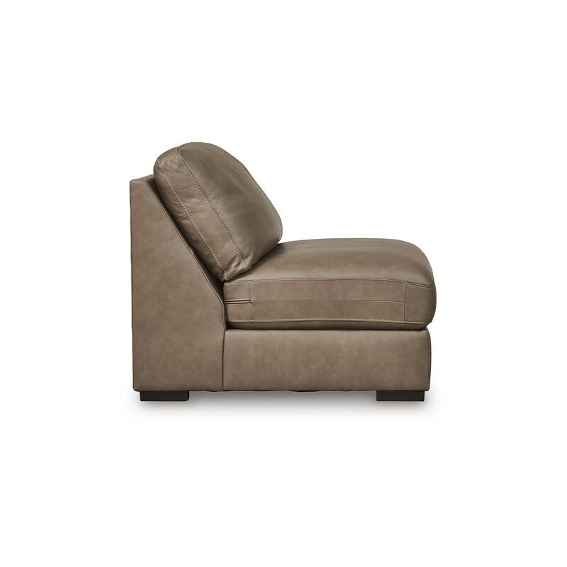 Signature Design by Ashley Veronella Brown 5-Piece Sectional - 130" W x 130" D x 39" H