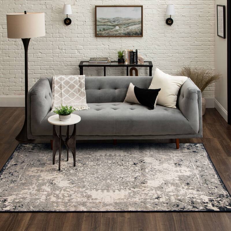 Mohawk Home Marion Distressed Medallion Area Rug