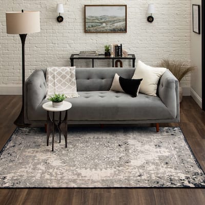 Mohawk Home Marion Distressed Medallion Area Rug