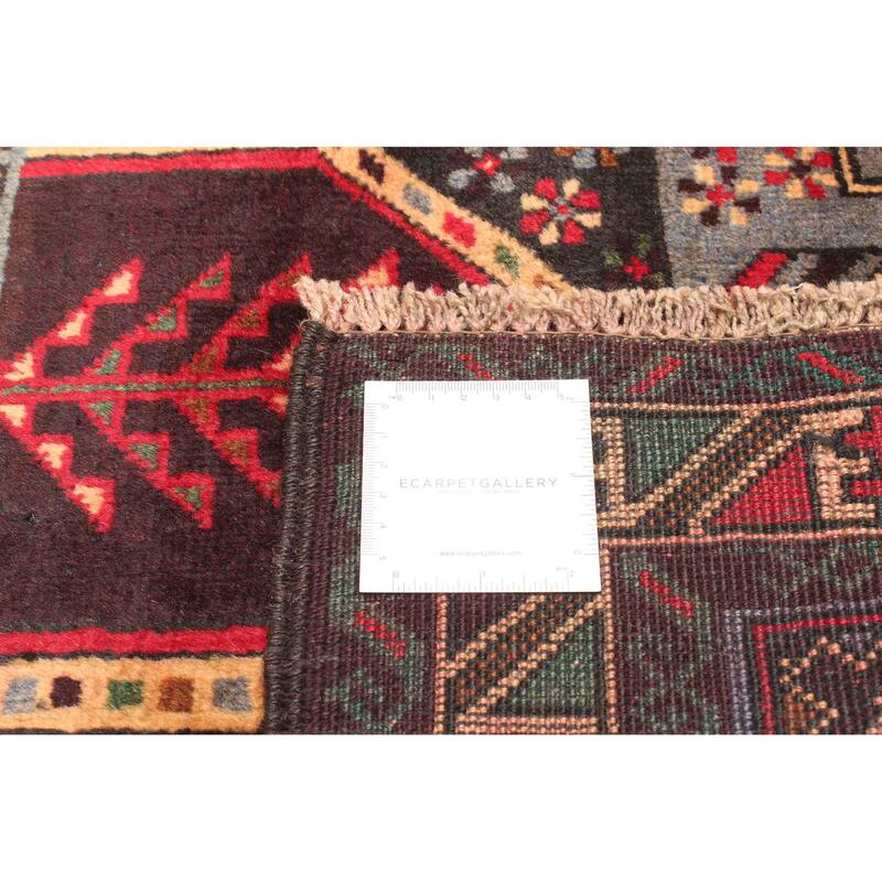 ECARPETGALLERY Hand-knotted Teimani Light Blue Wool Rug - 2'10 x 4'8