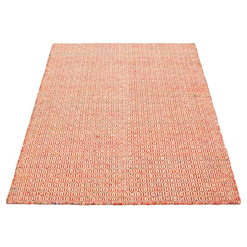 Nevada Red Kilim 5'1" x 7'1" - 5'1 x 7'1