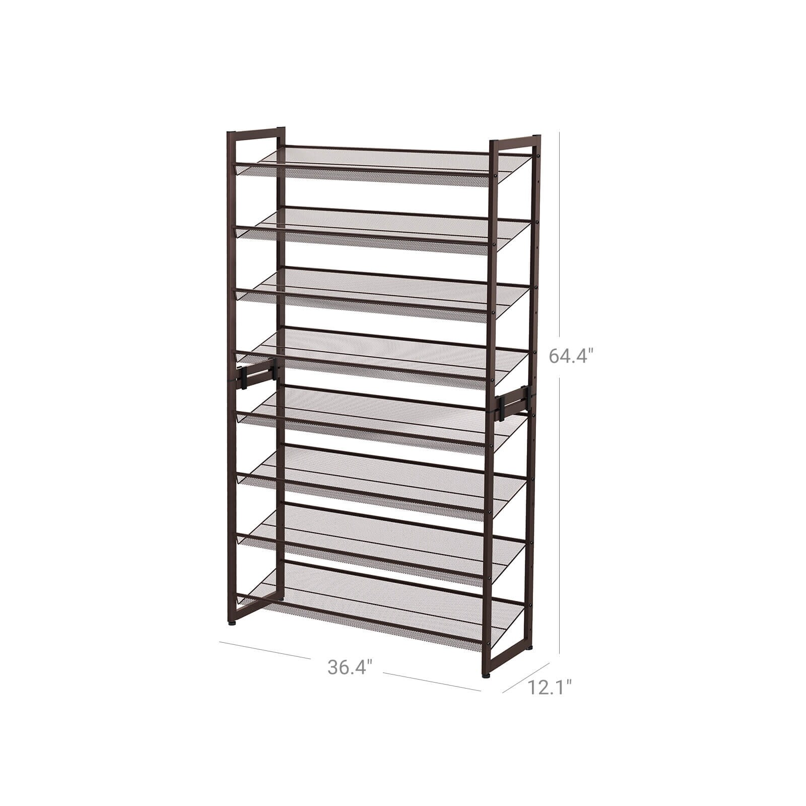 Songmics 4 tier shoe rack store