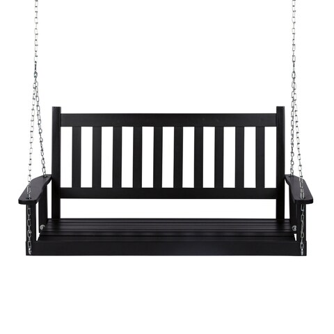 Daura Wood Porch Swing by Havenside Home