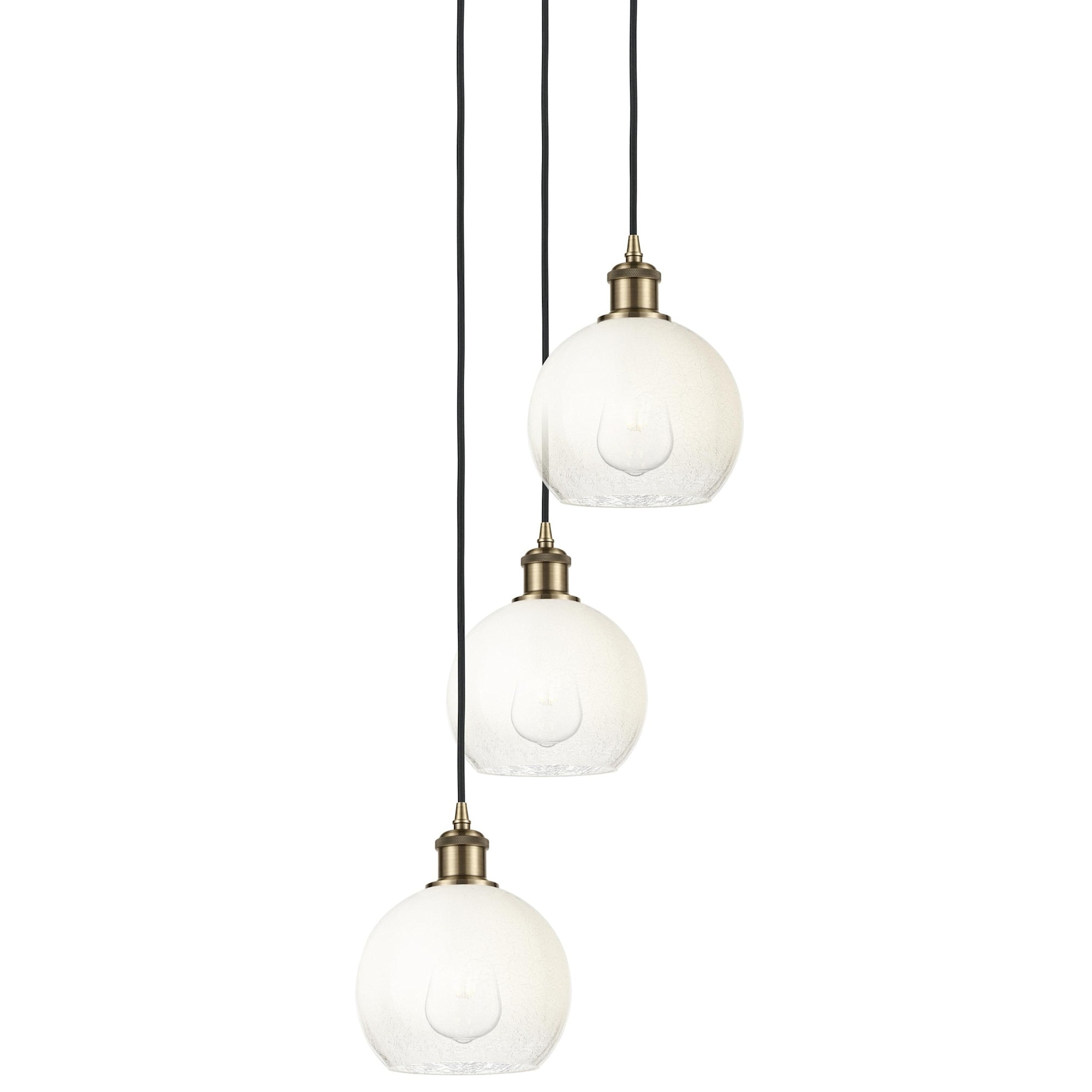 Innovations Lighting 113B-3P-31-15 Brookhaven Globe Pendant Brookhaven