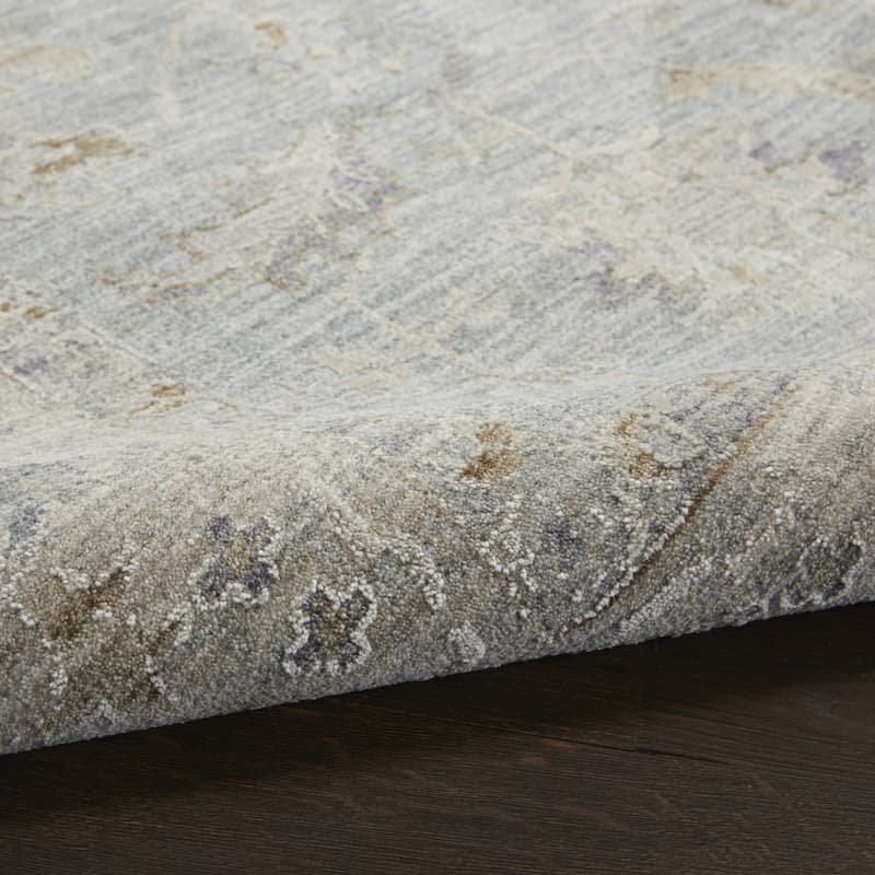 Power Loomed Floral Traditional Area Rug - 122' X '27' X '0.5