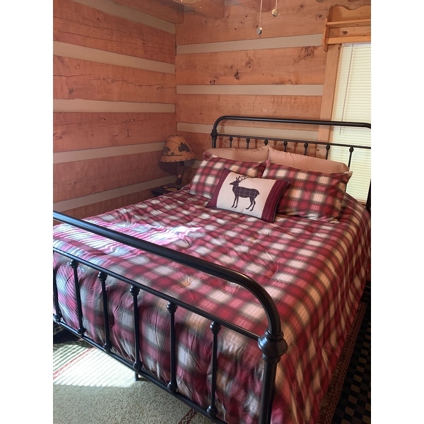 Eddie Bauer Navigation Plaid Cotton 