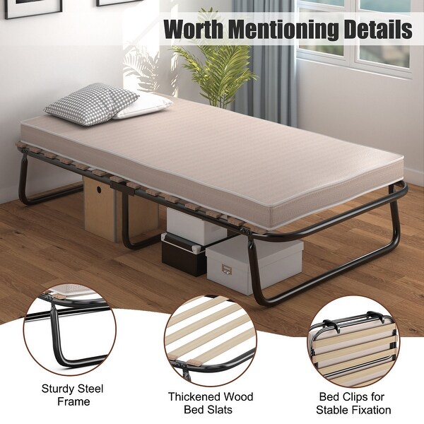 foldable cot bed