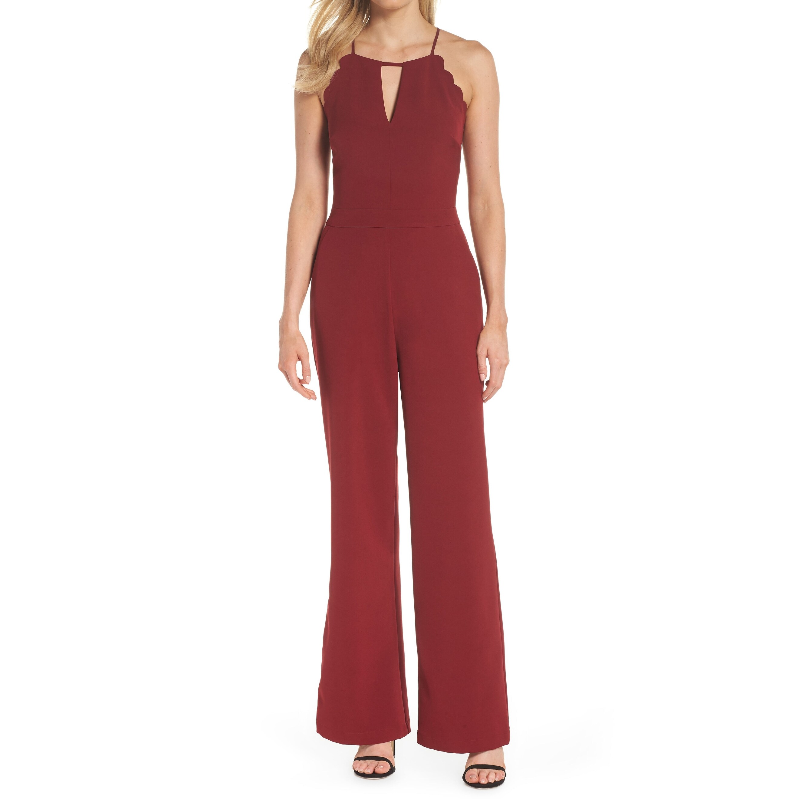 adelyn rae red jumpsuit