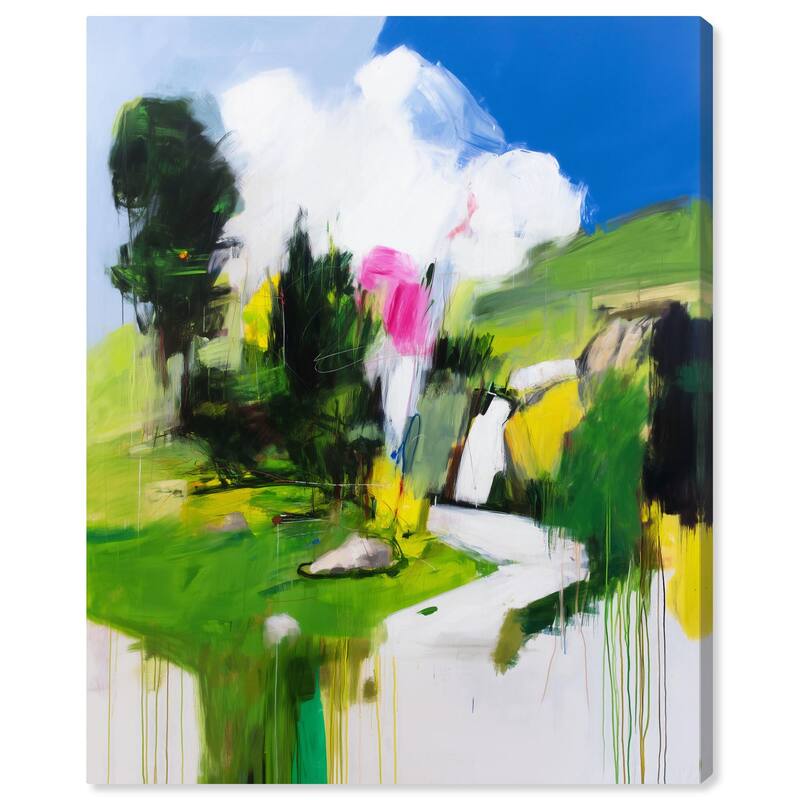 Swiss Fields Canvas by Art Remedy, Gallery Wrapped - 24" x 30"