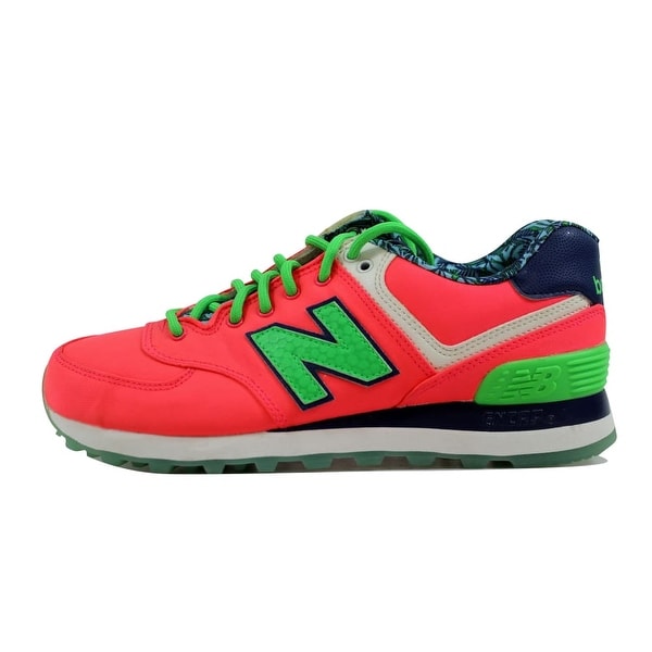 new balance pink and green