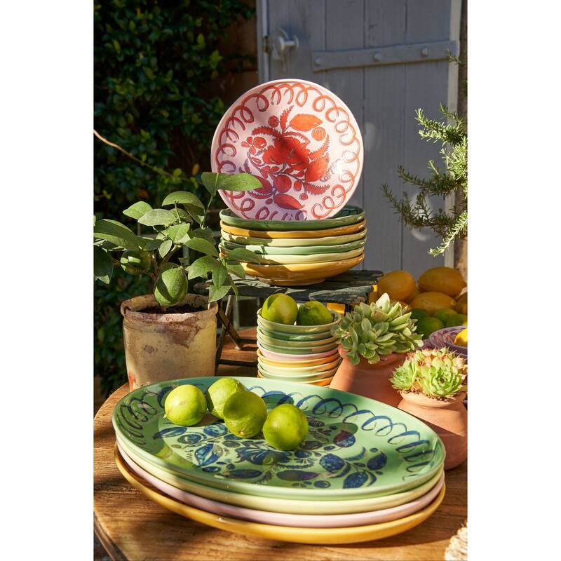 Caravan Amalfi Oval Serving Tray - 15.7" x 11" - 15.7" x 11"