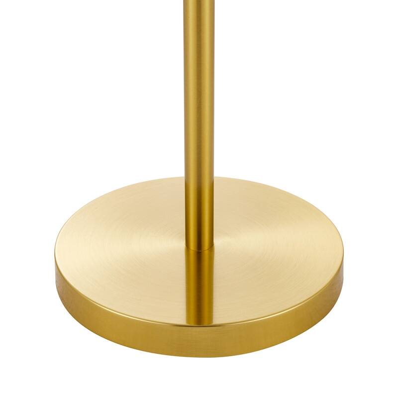 KAWOTI 63.75” Traditional Floor Lamp with Faux White Marble - 63.75"