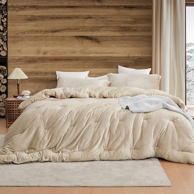 Thicker Than Thick - Coma Inducer® Oversized Comforter Set - Standard Plush Filling - Birch