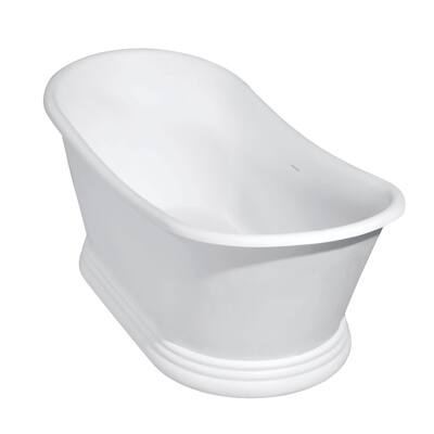 Kingston Brass VRTDS673026 Arcticstone 67" Pedestal Solid Surface
