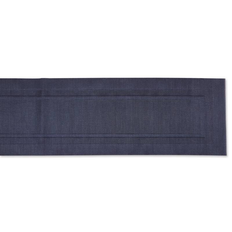 Design Imports PVC Doubleframe Table Runner (0.25 inches high x 14 inches wide x 72 inches deep) - 72"x14"