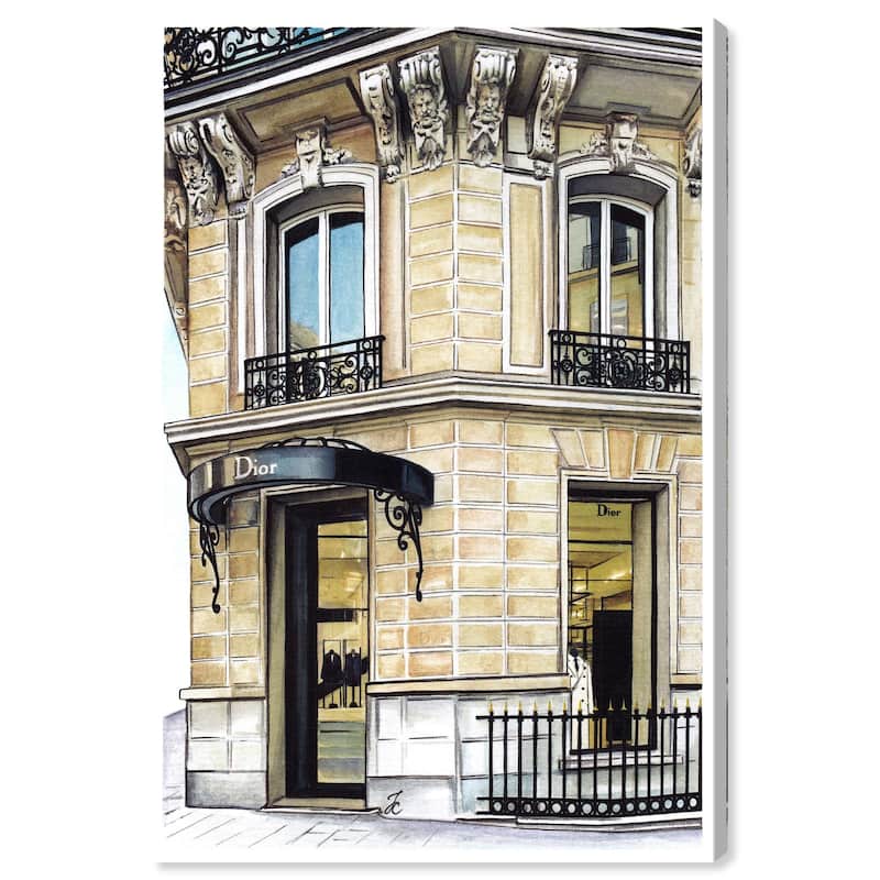 Doll Memories - Glamorous Drama Canvas by Art Remedy, Gallery Wrapped - 20" x 30"