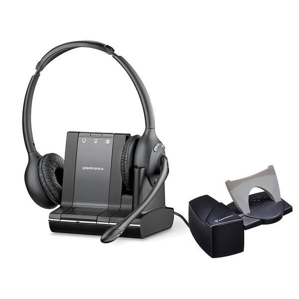 Shop Plantronics Savi W720 Duo Wireless Headset W Hl 10 Remote Handset Lifter Overstock 25750638