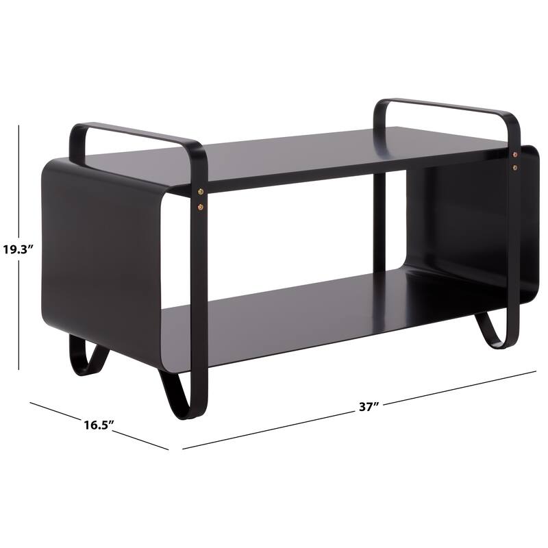 SAFAVIEH Couture Fioretti Metal Coffee Table - 37"W x 17"D x 19"H