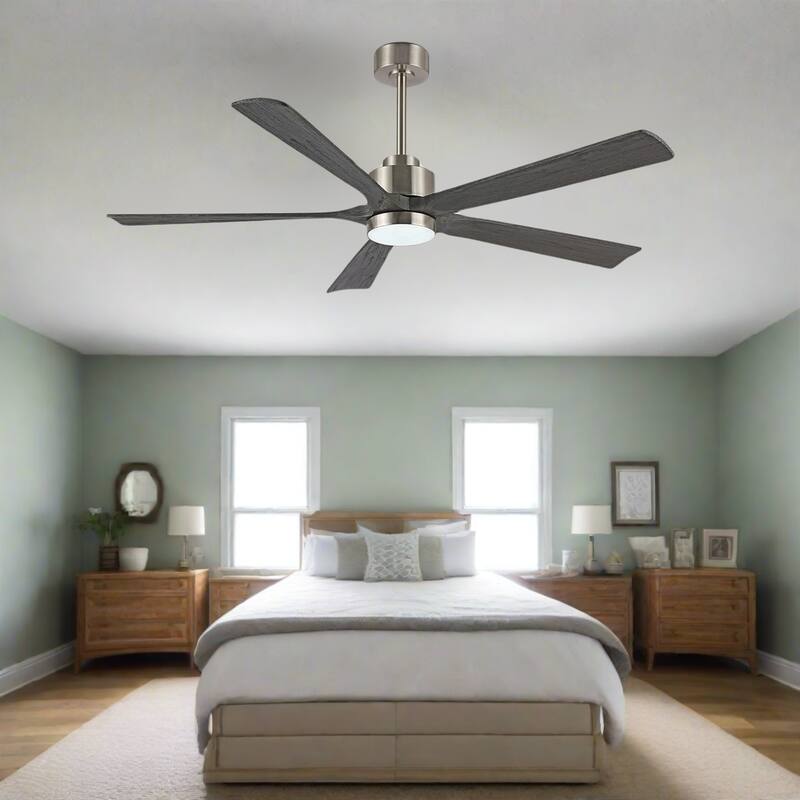 AeroBlade 60" 5-Blade 6-Speed Ceiling Fan with LED Light
