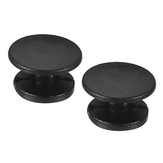 250pcs Plastic Button Charm, Button Accessories Wristband Charm, Black ...