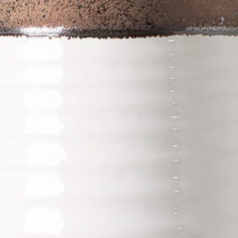 Konani White Ceramic Modern Decorative Vase (Set of 3)