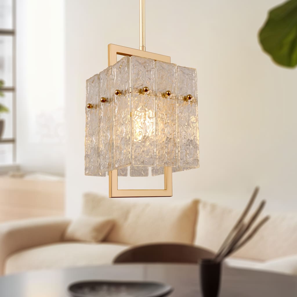 Stylish Metal Pendant Lighting for Kitchen Island Adjustable Hanging Ceiling Light for Modern Spaces - 6.9*6.9*48