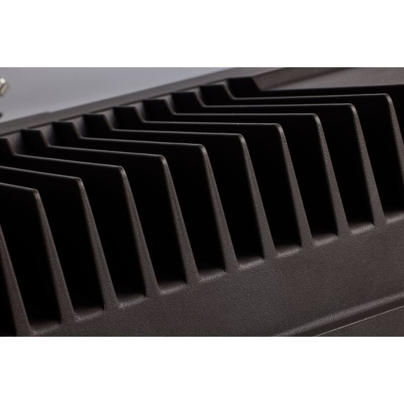 LED Tempered Glass Flood Light with Bypassable Photocell 3K/4K/5K 100W/125W/150W - Bronze