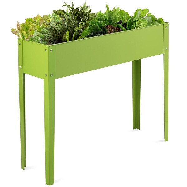 Shop Costway 40��x12�� Outdoor Elevated Garden Plant Stand