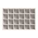 preview thumbnail 7 of 9, ClosetMaid Gray Velvet 3-Piece Jewelry Tray Set