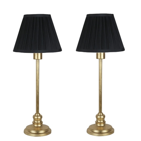 Set of 2 Modello Buffet Lamps, 22.5 inch Tall. Opens flyout.