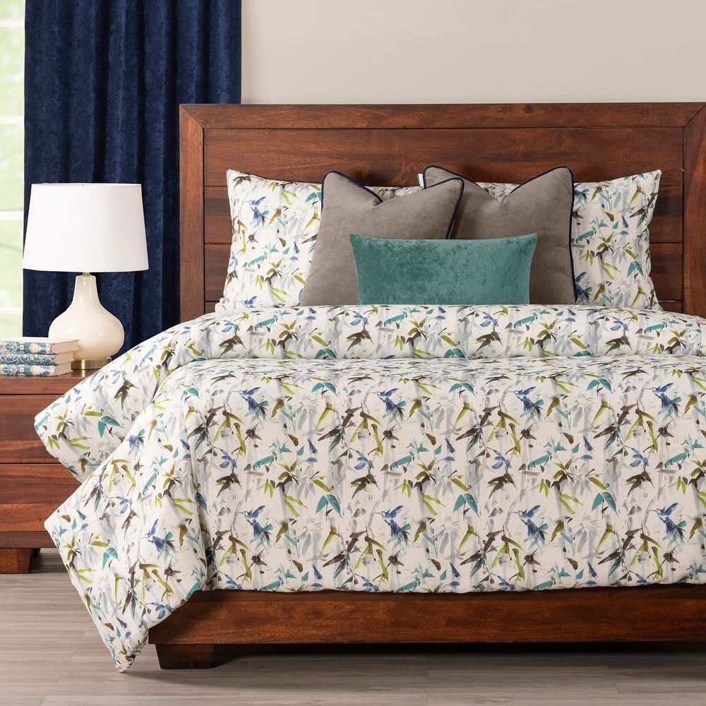 Siscovers Hummingbird Abstract Print Duvet Set