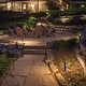 preview thumbnail 3 of 22, C Cattleya 16inch Low Voltage Black Aluminum LED Outdoor Landscape Path Lights