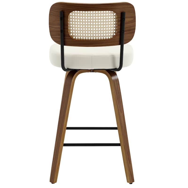26"/29" Swivel Bar Stools/ Counter Stools with Bentwood Legs