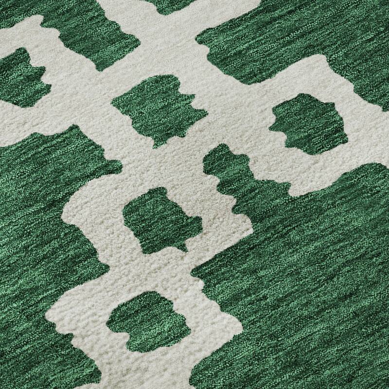 Premium Washable Super Soft Geo Trellis Mayfield Rug