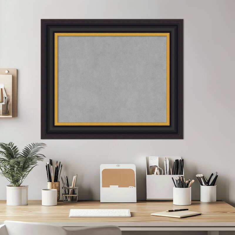 Amanti Art Sierra Black Brown Framed