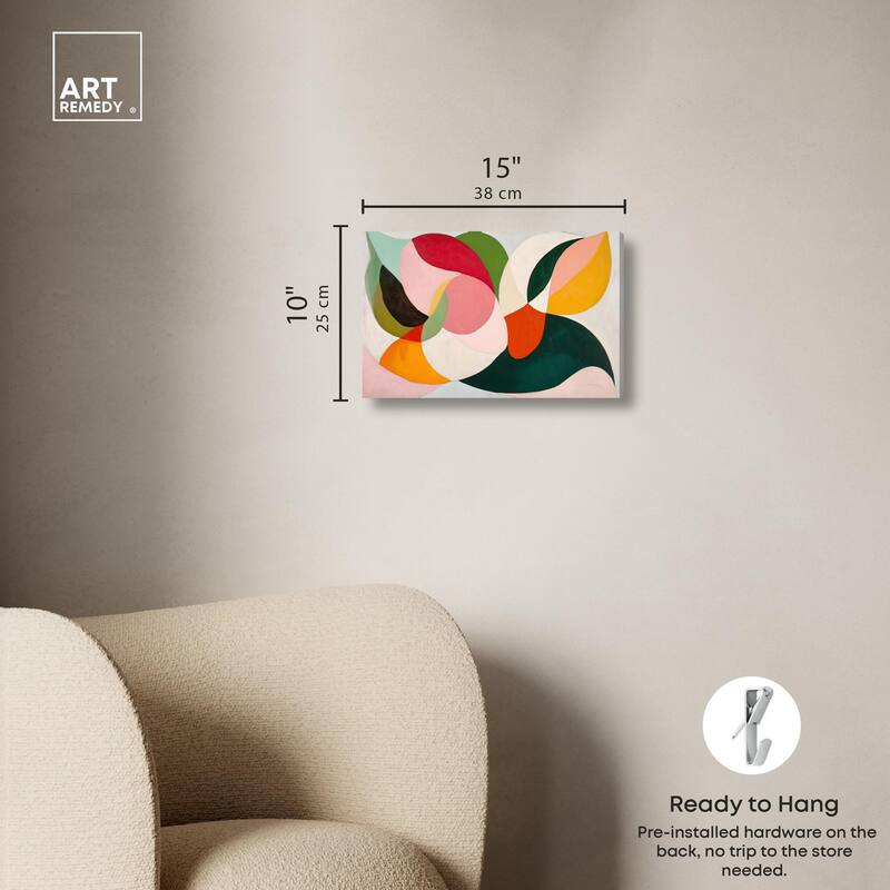 Color Fusion Canvas by Art Remedy, Gallery Wrapped