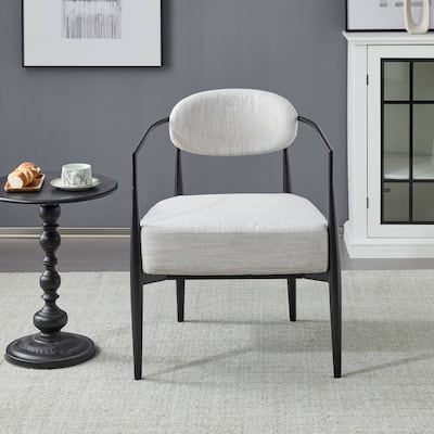 Christopher Knight Home - Amelia Mid-Century Modern Upholstered Accent Armchair with Sturdy Tapered Legs