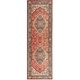 preview thumbnail 28 of 29, Lauren Ralph Lauren Chloe Traditional Medallion Rug Fringe 2'2" x 10' Runner - Red/Navy - Runner