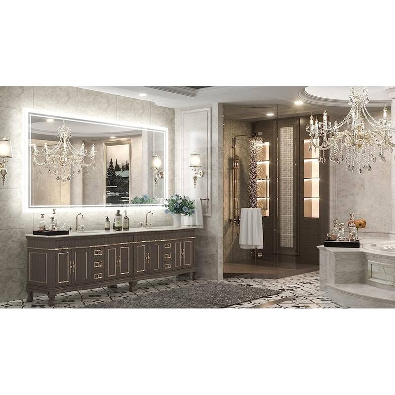 TokeShimi LED Bathroom Vanity Wall Mirror, 3000K/4500K/6000K Mirror
