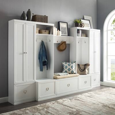 Harper 6Pc Entryway Set - 121"W x 16.5"D x 74"H