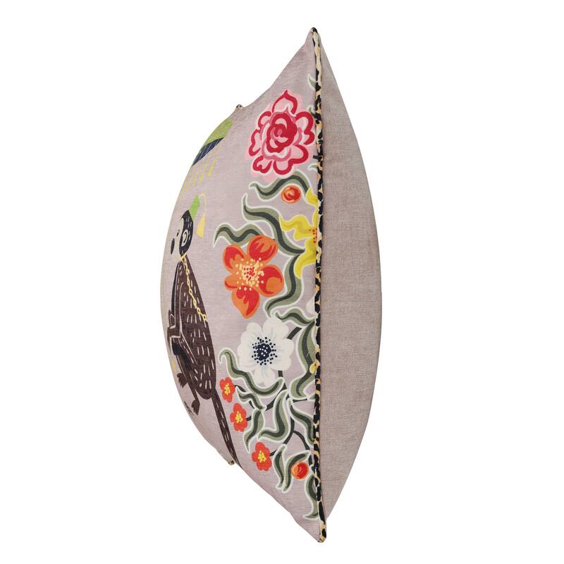 StyleCraft Maharaja Monkey Right Side Throw Pillow