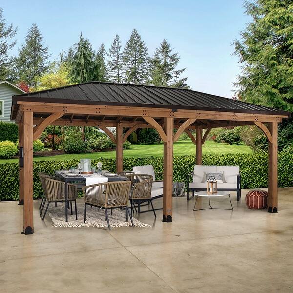 Backyard Discovery 20' x 12' Barrington Gazebo Bed Bath & Beyond