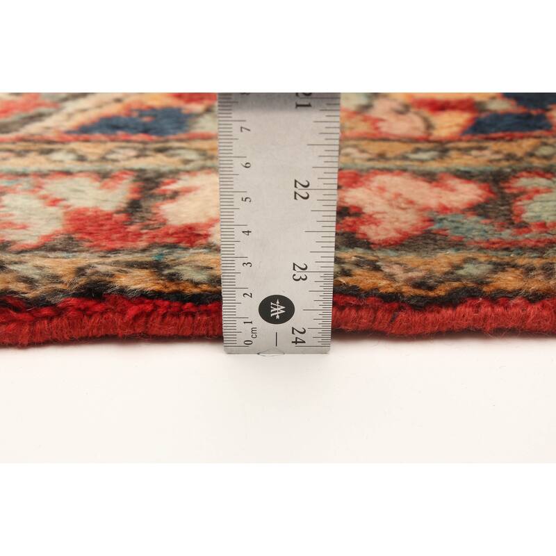 ECARPETGALLERY Hand-knotted Anadol Red Wool Rug - 4'3 x 6'8