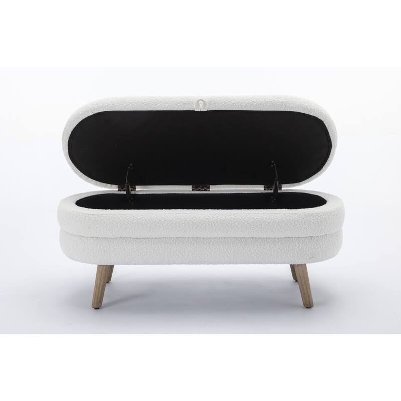 Storage Bench Bedroom Bench With Wood Legs
