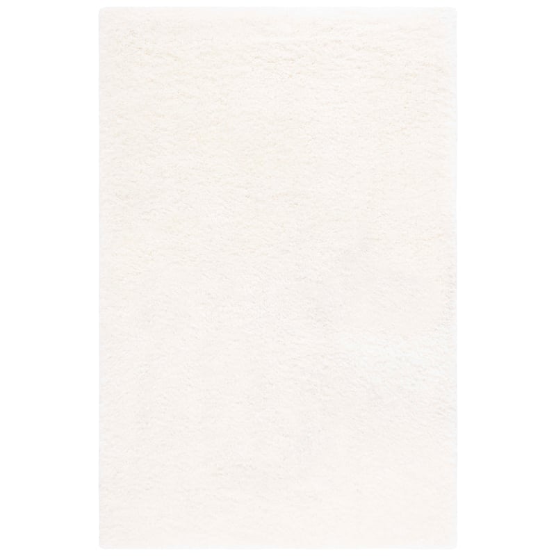 SAFAVIEH Bahija Rudina Luxe Shaggy 3 inch-thick Area Rug - 2' x 3' - Ivory