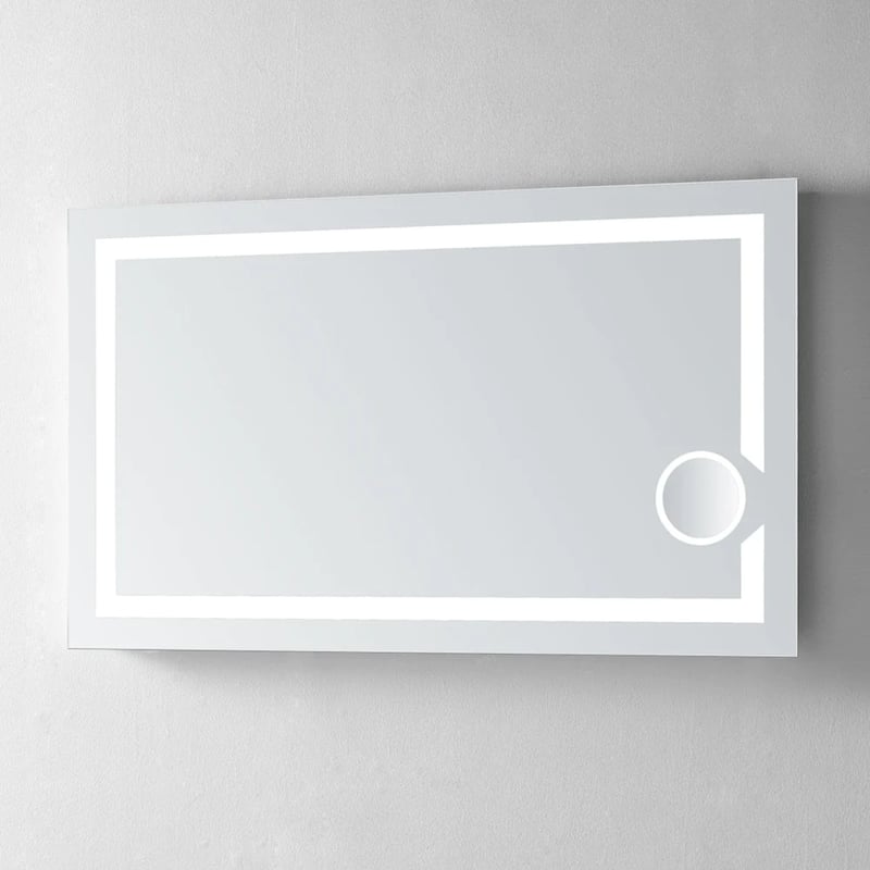 Modern Mirrors Iris Lighted Bathroom Vanity Mirror LED Wall Mirror - IP44 - 28*48